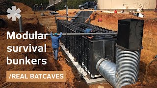 Texan makers underground survival bunkers are real batcaves [upl. by Dole]