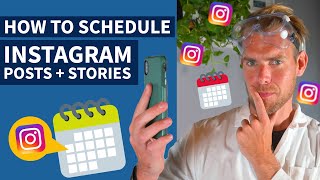 How to Easily Schedule Instagram Posts amp Stories in 2022 STEPBYSTEP GUIDE [upl. by Sletten]