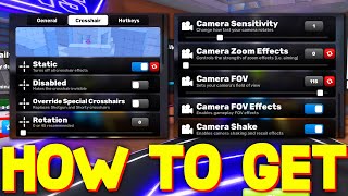 BEST CROSSHAIR SETTINGS in RIVALS ROBLOX [upl. by Alimac]