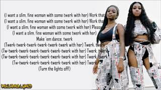 City Girls  Twerk ft Cardi B Lyrics [upl. by Tezil]