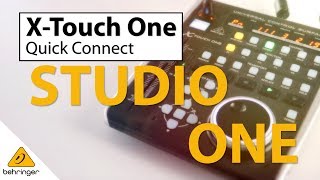 XTouch One  Set up with Studio One [upl. by Altheta]