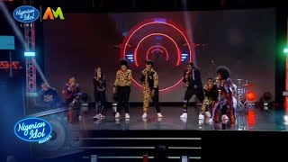 Group performance ‘Fela In Versace’ by AKA – Nigerian Idol  S8  E8  Africa Magic [upl. by Oelak]