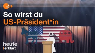 USVorwahlen Wer kann Präsidentin der USA werden [upl. by Aihsetal]