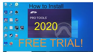 How to install Pro Tools 2020 Windows 10 [upl. by Adav]