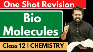 One Shot of Biomolecules  Class 12 Chemistry  NCERT Chapter 14  Boards  JEE  NEET  CUET [upl. by Kcirdneh]