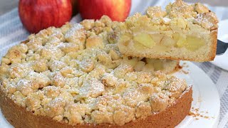 ☞ Der perfekte Apfelkuchen mit Streusel 🍎👌 [upl. by Gen]