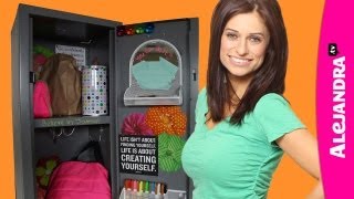 How to Organize Your Locker  Locker Organization amp Decorating Ideas [upl. by Lavina309]