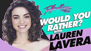 Actress Lauren LaVera plays quotWould You Ratherquot [upl. by Audrit733]