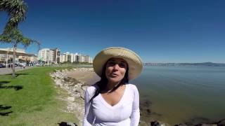 Tour por Floripa centro e Beira Mar [upl. by Airal]