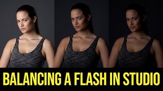 Off Camera Flash Photography Tutorial  Balance Flash Exposure with Camera [upl. by Peadar]