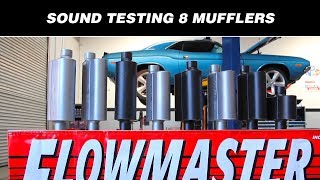 Sound Testing Flowmasters 8 Hottest Mufflers [upl. by Eisdnyl]