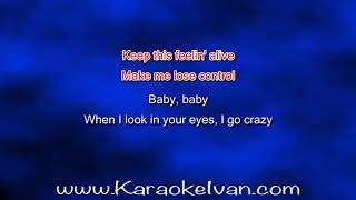 Eric Carmen  Make Me Lose Control KARAOKE [upl. by Neffirg146]