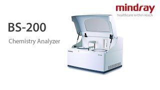 Mindray BS200 Automated Benchtop Biochemistry Analyzer [upl. by Cresida]