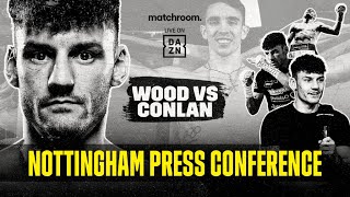 Nottingham Leigh Wood vs Michael Conlan Press Conference [upl. by Whalen99]