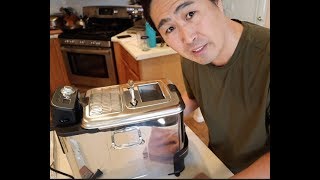 AllClad Clean Pro Deep Fryer 3 5L  Review [upl. by Ijat265]