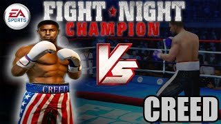 ADONIS CREED VS RICKY CONLAN  Fight Night Champion Cinematic [upl. by Htehpaj]