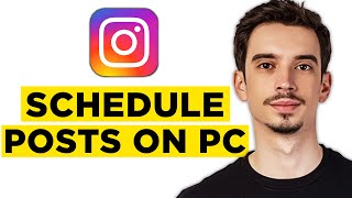 How to Schedule Instagram Posts on PC 2025 [upl. by Reteid]