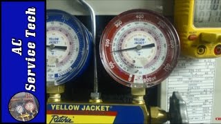 Tutorial on How to Use and Read a REFRIGERANT GAUGE SET [upl. by Rehpinej750]