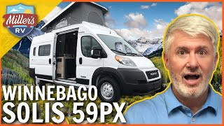 2021 Winnebago Solis 59PX Class B RV Review  Camper Van Life Tour [upl. by Neryt]