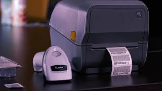 Barcode Duplicator 2021  Zebra Wireless Scanner amp Printer Combo [upl. by Leund]