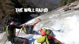 The Wall Grade 4 Rapid  Most Dangerous and Banned Rapid River Rafting in Rishikesh 2019 4K [upl. by Nnylarac]