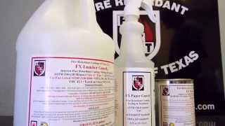 Fire Retardant Coating  Flame Retardant Spray [upl. by Vitia]