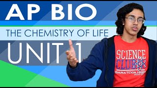 AP Biology Unit 1 Review The Chemistry of Life [upl. by Erdnua541]