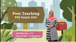 Peer Teaching Daring PPG Daljab 2021 [upl. by Novihs]