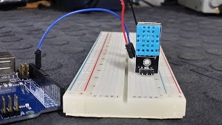 DHT11 Temperature amp Humidity sensor with Arduino  Tutorial [upl. by Itak]