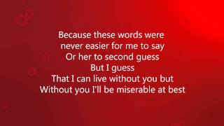 Mayday Parade  Miserable at Best Lyrics [upl. by Dirraj]