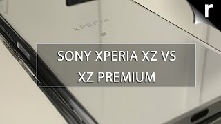 Sony Xperia XZ Premium vs Xperia XZ Handson comparison review [upl. by Lanford211]