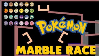 POKEMON MARBLE RACE 2020 [upl. by Mik]