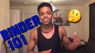 HOW TO PUT ON A BINDER [upl. by Ymer240]