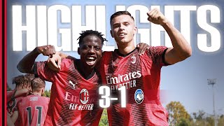 Primavera Highlights  AC Milan 31 Atalanta  Matchday 6 [upl. by Schrick998]