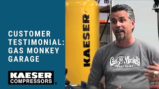 Kaeser Compressors Customer Testimonial Gas Monkey Garage [upl. by Kuehnel]