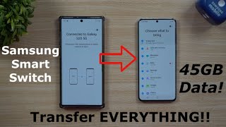 Samsung Smart Switch 2020  Transfer ALL Your Data FAST [upl. by Ihana]