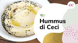 HUMMUS DI CECI Ricetta Facile e Veloce Senza Glutine [upl. by Bloem448]