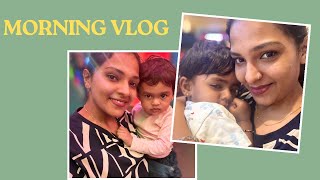 Yami And Dwani Morning Vlog 🌅 Home Vlog  Parvathy Vijay  Yamika  Parvan Life [upl. by Glennon]