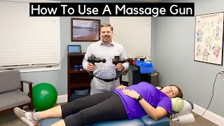 How To Use A Massage Gun [upl. by Radferd]