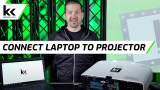 How To Connect A Laptop To A Projector [upl. by Marge]