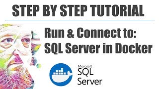 Step by step  Run and Connect to SQL Server in Docker [upl. by Nanam]