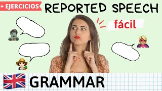 REPORTED SPEECH en inglés  Explicación con ejemplos fácil [upl. by Astto]