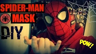 Spider man mask DIYTutorial [upl. by Holladay]