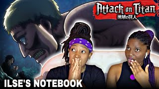 Attack on Titan OVA “ILSE’S NOTEBOOK” Reaction [upl. by Assiled]