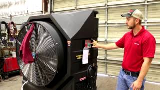 Big Cooling Fan  M602 Portable Evaporative Cooler [upl. by Tica]