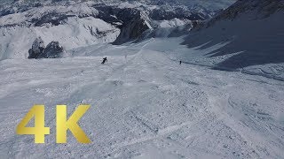 Marmolada 3343m Downhill 2018  Uncut 8km in 12minutes [upl. by Arreic]