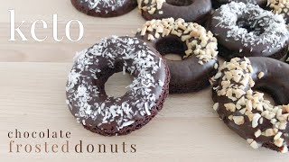 Keto Chocolate Frosted Donuts [upl. by Jessen283]