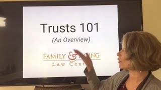 Trusts 101  Estate Planning With Trusts [upl. by Neltiak]