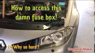 How to access fuses on your Renault [upl. by Akiraa627]