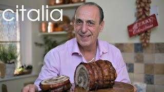 Gennaro Contaldo’s Christmas Porchetta Recipe  Citalia [upl. by Hi]